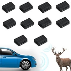 Deer Whistles for Vehicles – 4-Horn Design, Waterproof & High-Frequency 10 Pack