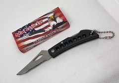 Mini Eagle Eye tactical Knife SS Folding emergency pocket bugout bag survival #6