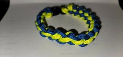 Handmade with Love-paracord bracelet with a genuine flaw