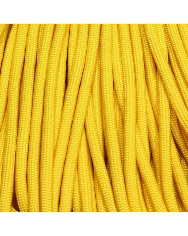 550 Paracord FS Yellow 25 FT USA MADE & SELLER same day shipping