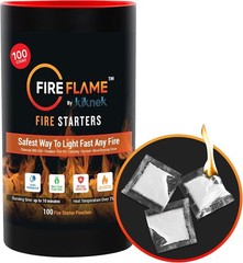 All-Purpose Indoor & Outdoor Firestarter – 100 Pouches