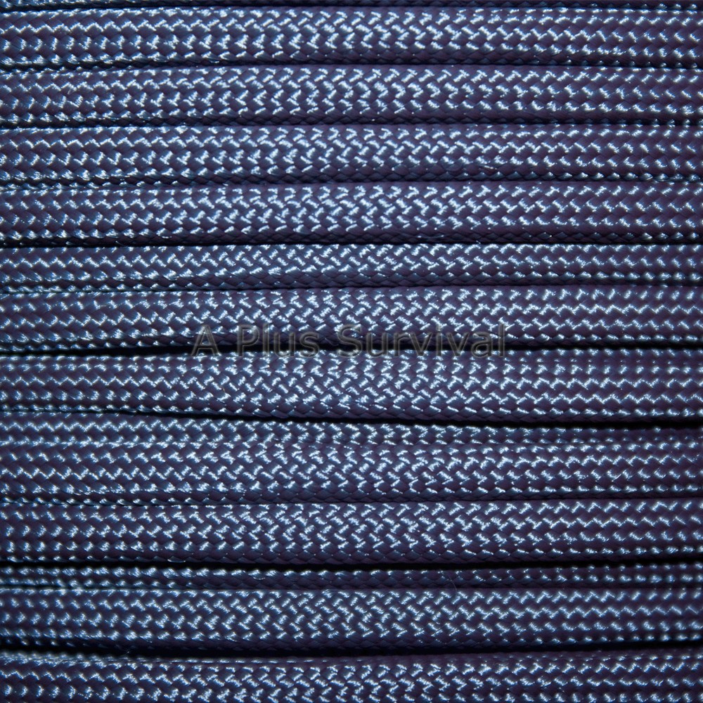 Navy Blue Paracord 50 Feet 550 lb 7 Strand Emergency Survival Bracelet