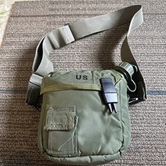 Genuine US Military 2 QT Canteen with Cover and Shoulder Strap