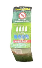 New Thermacell Mosquito Repellent Appliance Refill R4 4 Cartridge 12 Mat 48 Hour