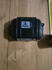 Pelican Micro Case Lot i1010 Black & 1020 Red Waterproof Dry Box Storage Bundle
