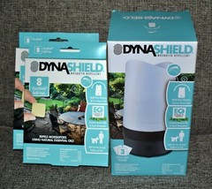 BRAND NEW DynaShield Mosquito Repellent Unit with Two Boxes of Repellent Refills