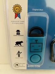 eAlarm Original Blue Portable Emergency Alarm *SEALED*