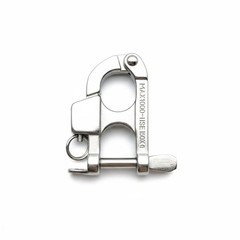 316 Stainless Steel Quick Release Fixed Bail Snap Shackle for Sailing Camping