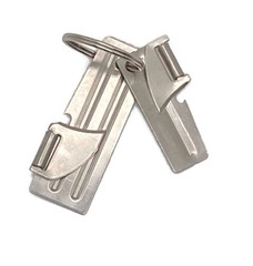 Original US Army Issue P38 & P51 Can Openers With 4½» Key Chain Or 1″ Key Ring