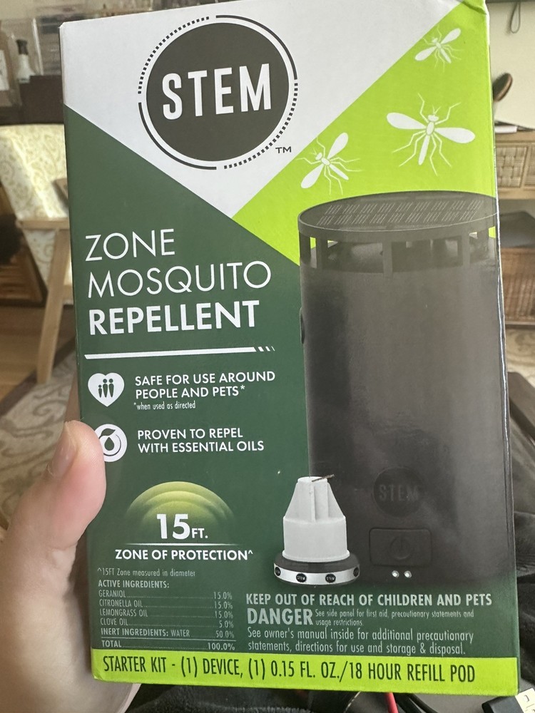 STEM Zone mosquito repellent Brand New