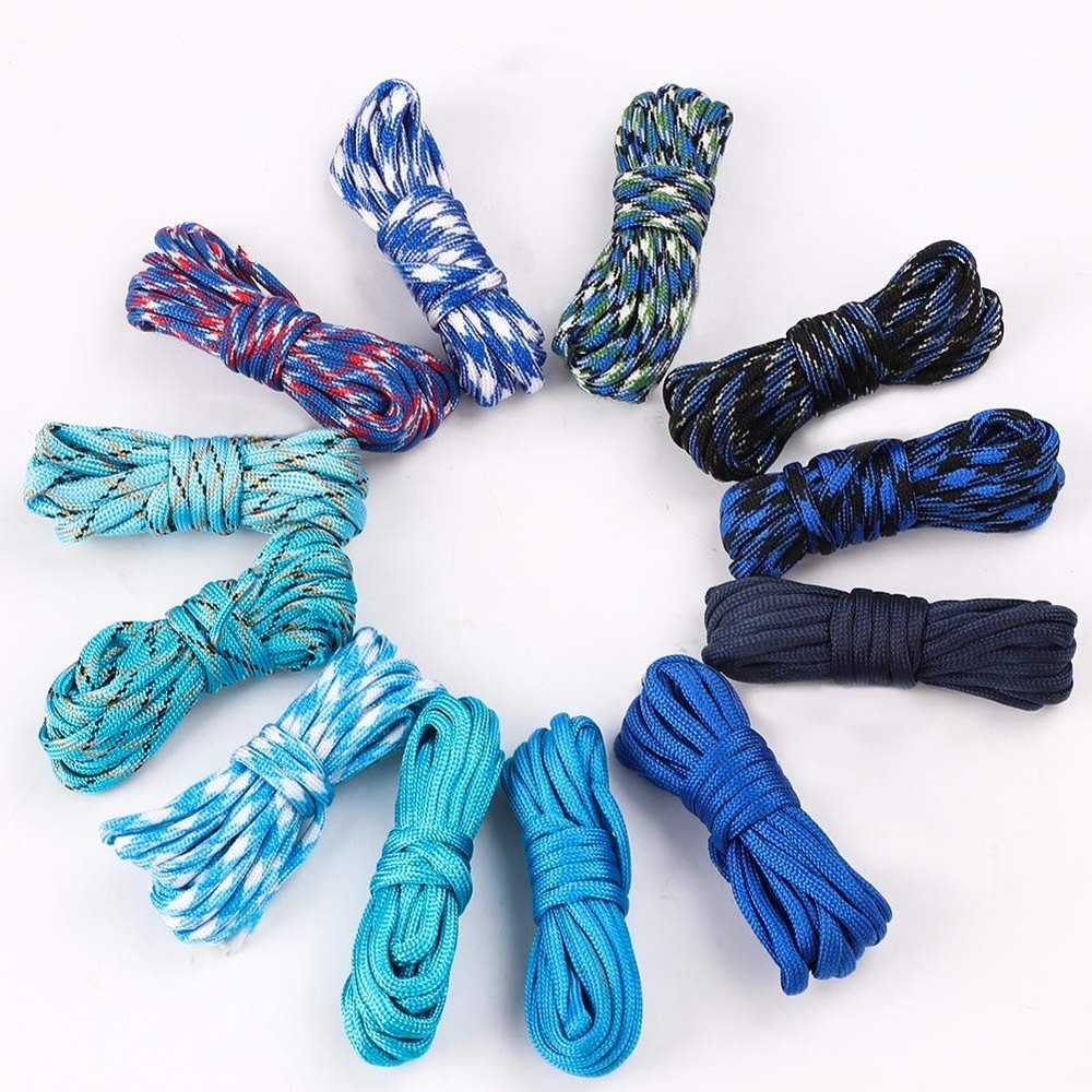 Parachute Line, 12 Colours 3m, Paracord 550 Multifunction Type III, ParacordS…