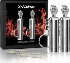 Waterproof Permanent Match Strike Set – Artistic Fire Starters for Any Occasion