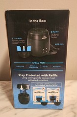 Lot x 2 Thermacell Rechargeable Mosquito Repellent in 20 Ft Zone E Series Tan
