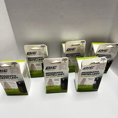 PIC Mosquito Botanical Repellent​ 60 Hour REFILL Set Of 6 REFILLS in 6 New Boxes