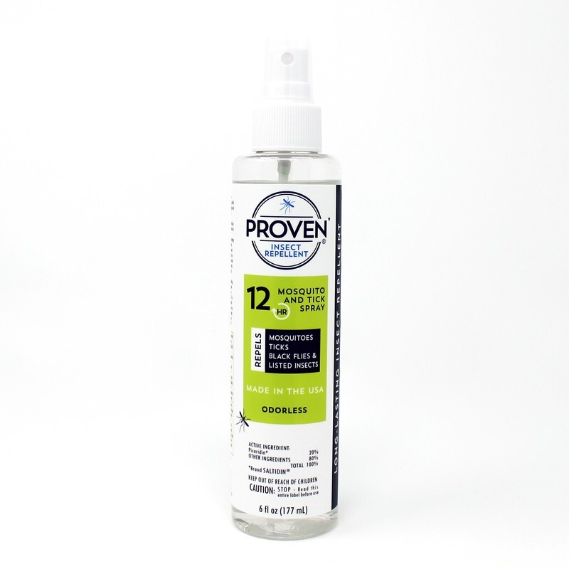 Proven 12 HR Insect Repellent Liquid For Mosquitoes & Ticks Unscented 6 oz