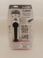 Ready America Emergency Power Station 70801 Hand Crank Flashlight Radio Cell