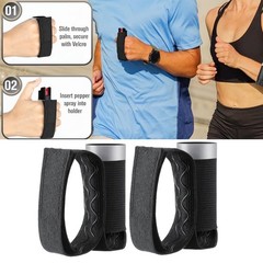 2Pcs Spray Hand Strap Spray Holder for Running Jogging Walking