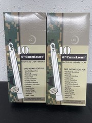 Lot OF 20 Cyalume White Military 6″ High Intensity Light Sticks Prepper EXP 2027