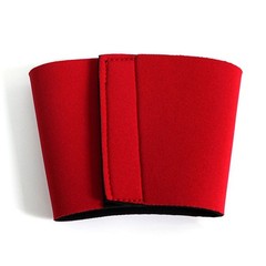 Non slip Neoprene Cup Sleeves Heat Insulation Comfortable Grip Reusable