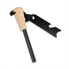 Fire Starter Flint Steel Striker Ferro Rod Waterproof Firesteel Camping Lighter