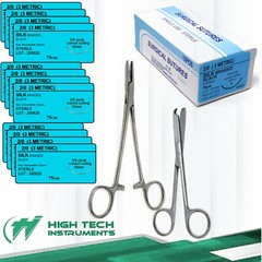 Surgical Practice Suture First Aid Pack Wound Closure Prepping Survival IFAK