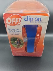 Off! Clip-on Fan Circulated Mosquito Repellent w/ 1 Refill Odorless 12 Hours