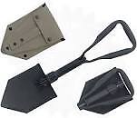 Entrenching E Tool AMES Folding Shovel and Cover Genuine US Military Surplus