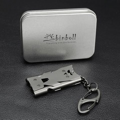 Stainless Steel High Decibel Outdoor Life-Saving Emergency Whistle (Three Tub…