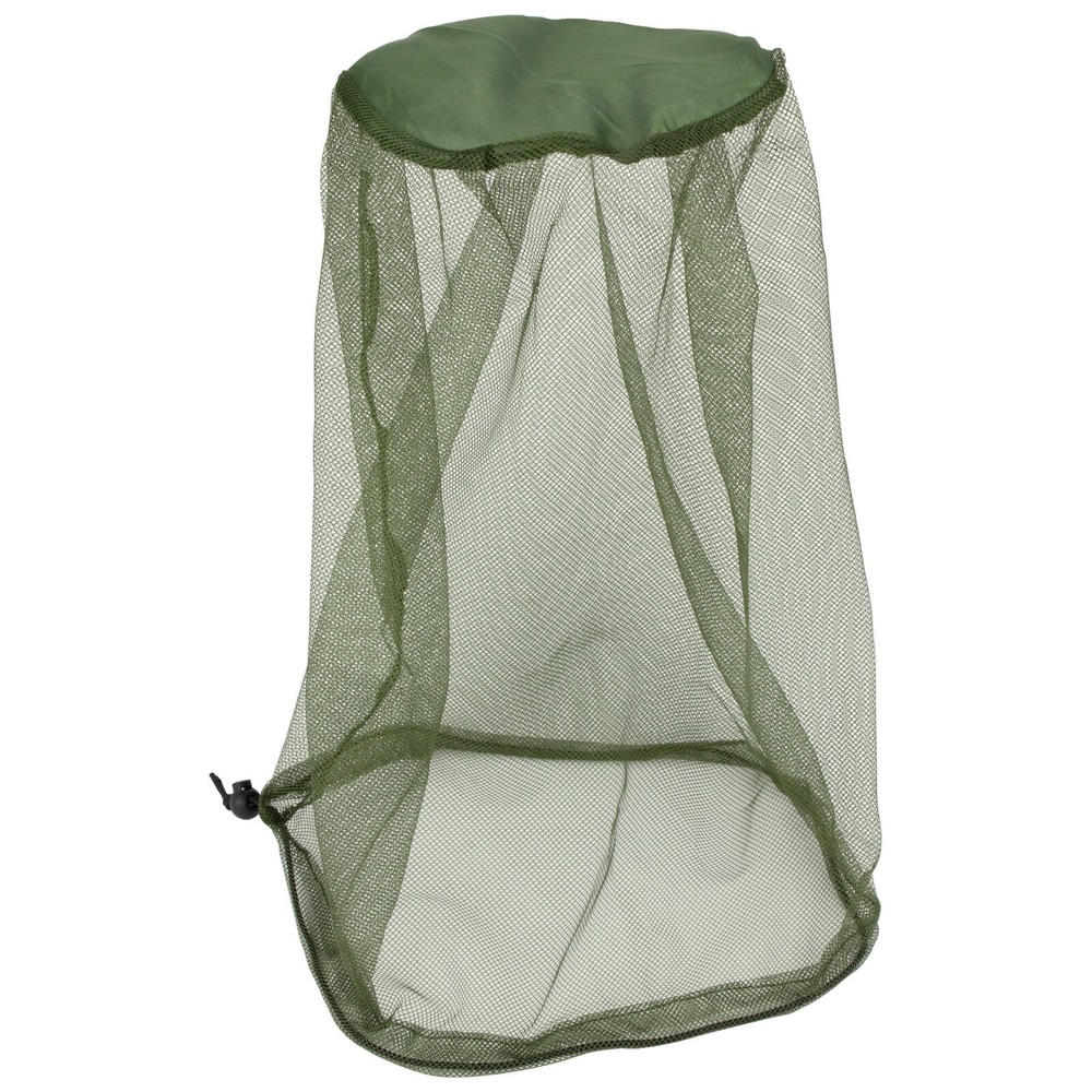 Fine Mesh Soft Multi-Filament Mosquito Head Net (SP883) Single – Green [B23]