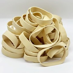 Tactical Rubber Bands #84 (3 1/2» x 1/2»), 50 Pcs Thick #84, Light brown