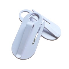 2pcs Truck Car Parts Seatbelt Cutter Emergency Rescue Knife Tools Elysaid White