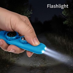Multifunctional Survival Emergency Whistle for Kids with Middle, bule2pcs