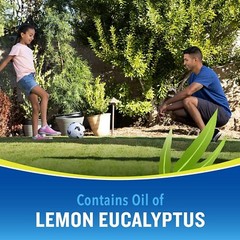 Lemon Eucalyptus Insect Repellent, No DEET Mosquito Repellent, 4 fl Ounce