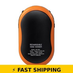 Ozark Trail 5200mAh Rechargeable Hand Warmer – Orange