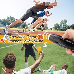 UNIWA Electronic Whistle, Battery Operated Whistle Adjustable 3 Different Loud