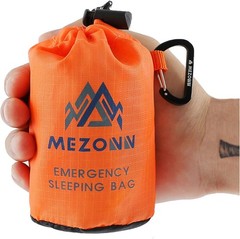 Emergency Gear Sleeping Bag Survival Bivy Space Blanket Outdoor Hiking Camping