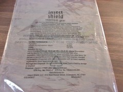 Insect Shield Eco Protection Built-in Permethrin Bug Repellent Blanket 68×56 NEW