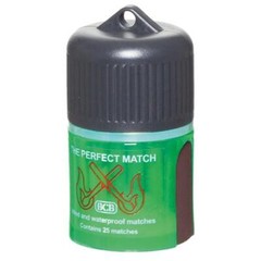 BCB Matches with Box | Wind and Waterproof | 25 Pack Emergency Survival