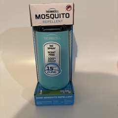 Thermacell 15 Feet Zone Mosquito Repeller Patio Shield Glacier Blue Outdoor New
