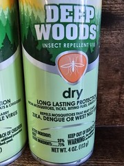Off! Deep Woods Insect Repellent VIII (Dry) – 4 Oz. Lot Of 4