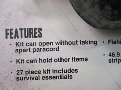 12 Survivors Paracord Survival Orb TS24003 27-Piece Camping Hiking Gear New