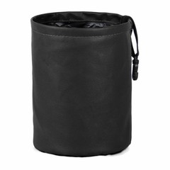 Car Trash Can Foldable PU Leather Car Garbage Can Waterproof Portable Multifu…