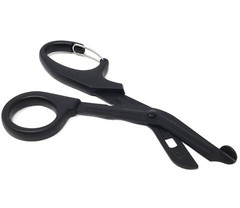 Paramedic EMT Trauma Shears Nurse Scissors First Aid 7.25″ Full Tactical Black