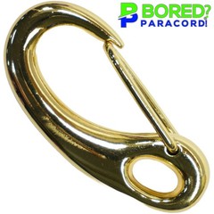 Gold Wave Clips – Sleek, Durable, and Perfect for Paracord Projects