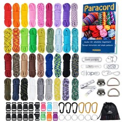 MONOBIN Paracord, 550 Paracord Combo 19.88 cm x 8.1 x 24.2 cm, 36 Colors-c
