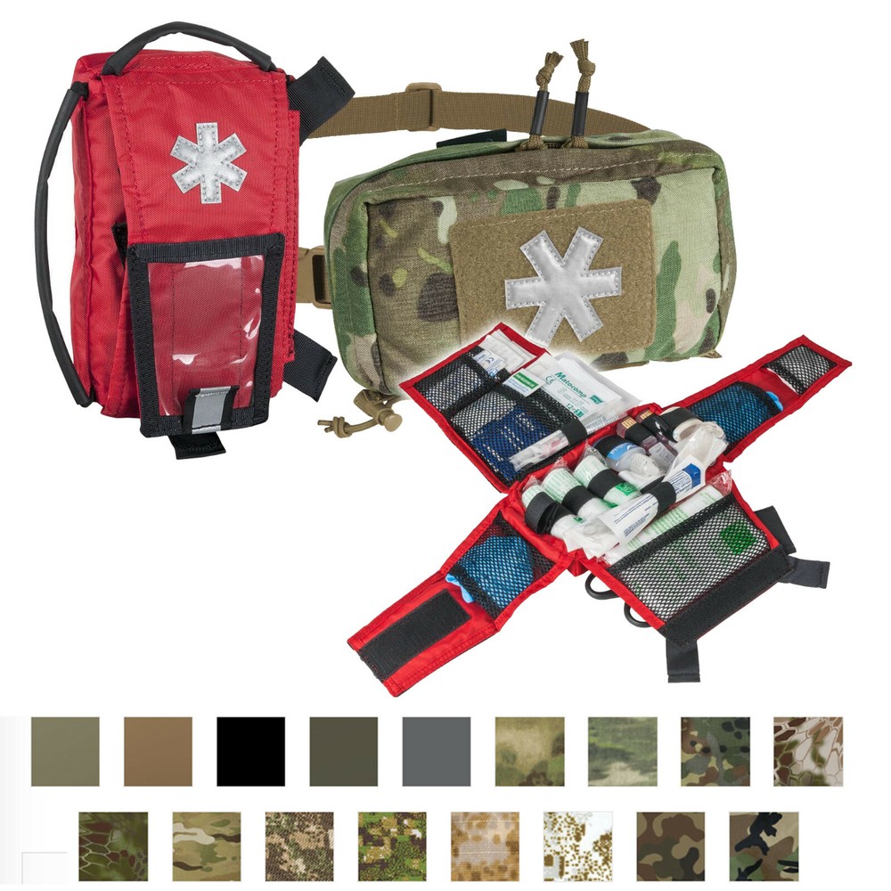 HELIKON TEX MED KIT Travel Molle Medical First Aid Emergency Pouch Cordura Pack