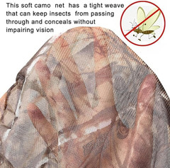 2 Packs Camo Mosquito Head Nets Gnats Face Netting for Any Outdoor Activities…