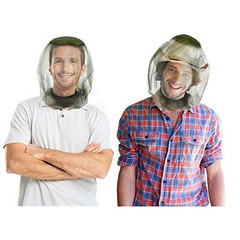 4 Pack Head Net Face Netting Neck Cover Protecting Netting for Outdoor Hiking