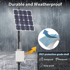 Solar-Powered Device for Meshtastic LoRa Relay System, No Network Long Distance