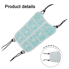 Lightweight PCM Cooling Pad for Summer Outdoor Activities with Adjustable Fit